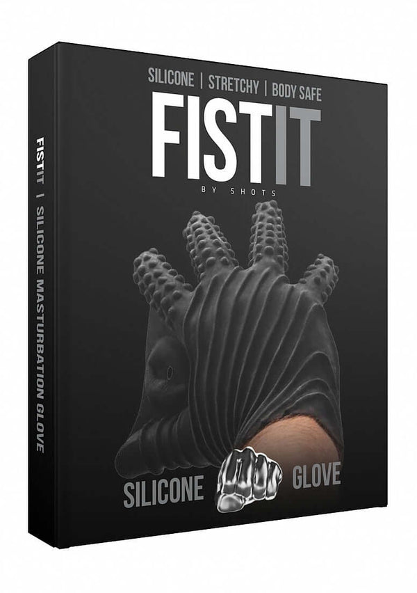 MASTURBATION GLOVE BLACK-1