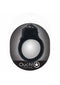 OUCH! CLASSIC METAL HANDCUFFS BLACK-1