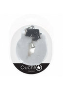 OUCH! CLASSIC FLUFFY HANDCUFFS WHITE-1