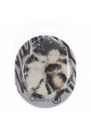 OUCH! HEAVY DUTY FLUFFY HANDCUFFS SNOW LEOPARD-1