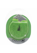 OUCH! HEAVY DUTY FLUFFY HANDCUFFS GREEN-1