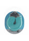 OUCH! HEAVY DUTY FLUFFY HANDCUFFS - BLUE-1