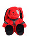 BUNNY BACKPACK CIRCLE EYE LARGE RED-1