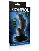 Sir Richards Control Dual Motor P Spot Massager packaging showcasing its dual motor and ergonomic design.