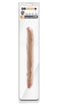 Dr. Skin Plus 14-Inch Posable Double Dong in packaging, realistic and flexible dual-ended dildo for double penetration, partner play, and advanced exploration.