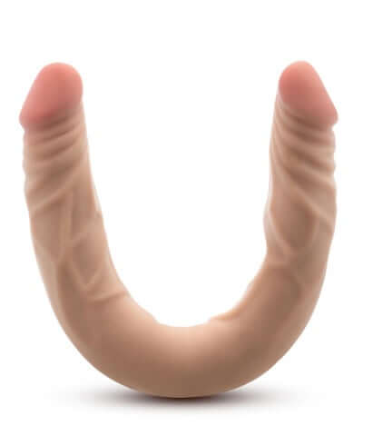 Dr. Skin Plus 14-Inch Posable Double Dong - Realistic, Flexible Dual-Ended Dildo for Enhanced Pleasure and Versatility