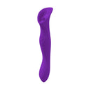 Viben Petallux Dual Ended Clitoral Stimulator Purple showcasing its sleek design and dual-ended functionality.