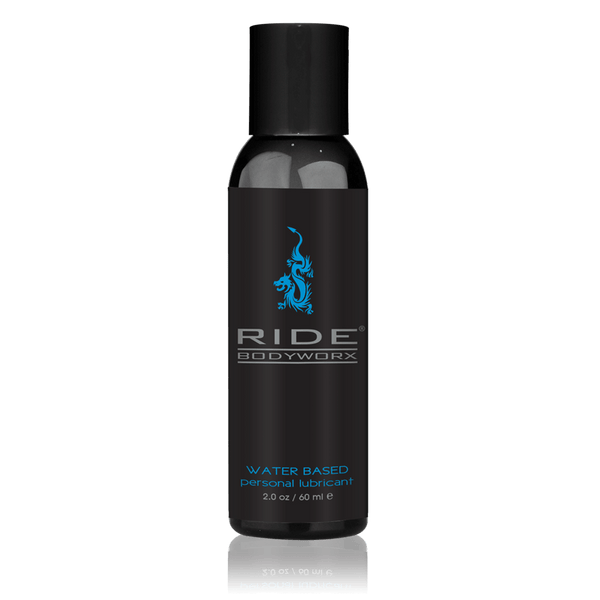 Ride Bodyworx Water-Based Lubricant 2 oz — Super thick gel with natural seaweed extracts, no mess, travel-friendly size.