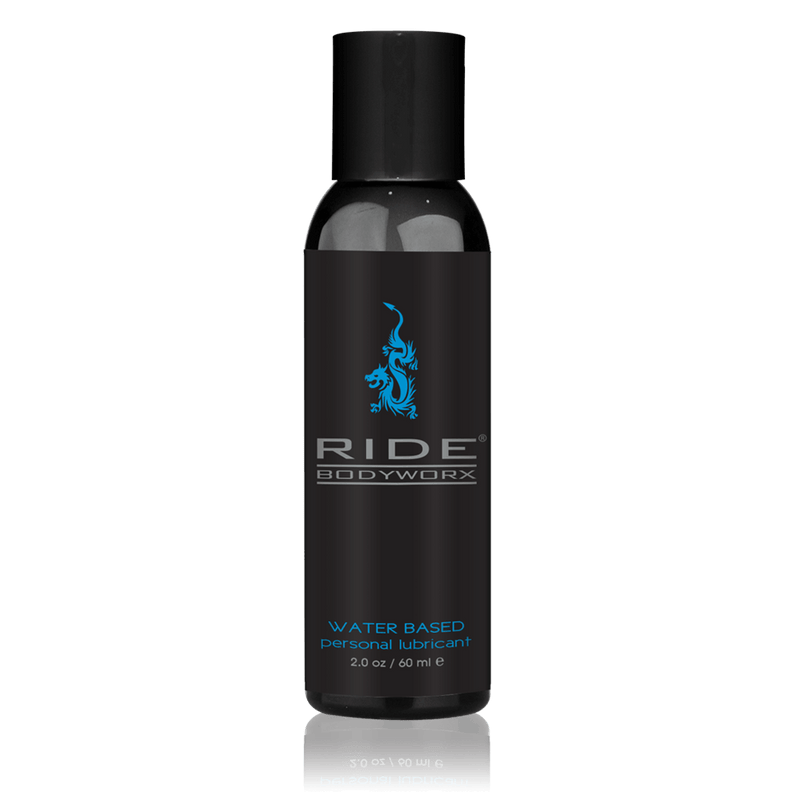 Ride Bodyworx Water-Based Lubricant 2 oz — Super thick gel with natural seaweed extracts, no mess, travel-friendly size.