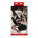 SEI MIO Pillow Talk Positional Pillow Support with Restraint Options packaging showcasing intimate positioning accessories.
