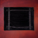 SEI MIO Pillow Talk Positional Pillow Support with Restraint Options shown on a red background.