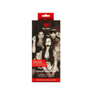 Sei Mio Sensory Surrender Blindfold Gag & Earplug Kit packaging featuring sensual imagery and product details.