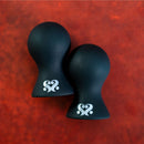 Sei Mio Areola Grande Teasing Nipple Suckers in black silicone for adjustable suction and sensitivity.