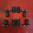 Sei Mio Cross The Threshold Door Based Bondage Cross System with adjustable straps and hooks.