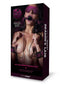 Dragon's Lair 5-Piece Bondage Set by Whipsmart - eye mask, wrist/ankle cuffs, ball gag, and nipple clamps kit in box