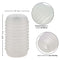 POP SOCK Ribbed Clear Stroker features textured interior for sensation and open end for easy cleaning. Dimensions: 2" x 3.5".