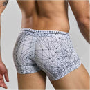 Male Basics Hipster Trunk Spider Large featured in a low-rise, geometric design with a comfortable fit.