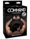 Command Bondage Door Cuffs packaging by Sir Richard's, featuring professional quality design for BDSM enthusiasts.