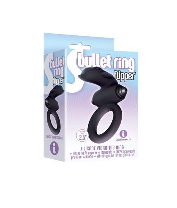9'S S-BULLET RING FLIPPER SILICONE-0