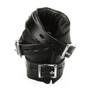 Strict Leather Premium Suspension Wrist Cuffs with padded interior and adjustable straps for secure restraint.