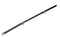 Master Series Black Steel Adjustable Spreader Bar for BDSM and fetish play, versatile with multiple attachment rings.