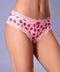 Sweet Treats Boy Short with Edible Lube in Strawberry Print and Lace Trim, Size 2XL