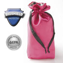 Sugar Sak Sex Toys Bag Storage Extra Large Pink with BIOSHIELD protectiveness and EPA approved features.
