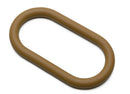 Perfect Fit Hefty Wrap Ring 9 Inch Silicone Cock Ring Gold, adjustable silicone ring for custom fit and comfort.