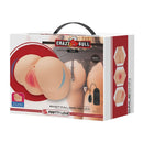 Kylie Realistic Vagina and Ass Vibrator Light packaging showcasing lifelike design and features.