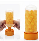 Tenga Arte Weave Stroker demonstrating soft, fluffy texture for soothing stimulation and satisfying pleasure experience.