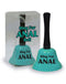 Teal Ring For Anal bell by Little Genie in packaging, playful signal accessory for intimate moments.