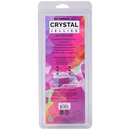Crystal Jellies Realistic Cock 7 Inch Teal product packaging showcasing features and dimensions.