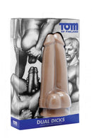 Tom Of Finland Dual Dicks 9.25 inches Dildo in packaging with collector card included.