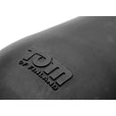 Close-up of Tom of Finland Toms Inflatable Silicone Dildo logo on the surface.