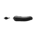 Tom of Finland Toms Inflatable Silicone Dildo with squeeze bulb for customizable inflation.