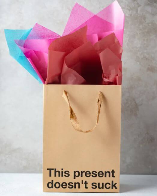 THIS PRESENT DOESN'T SUCK GIFT BAG-0