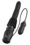 Fetish Fantasy Ultimate Silicone Thruster in black with powerful thrusting action and versatile attachments.