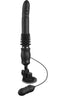 Fetish Fantasy Ultimate Silicone Thruster - Black with powerful thrusting action and versatile attachments for customizable pleasure.