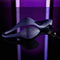 Zero Tolerance Tip to Tail Vibrating Plug & Penis Ring, USB Rechargeable, 7 Speeds & Patterns, in Purple, with Charging Cable