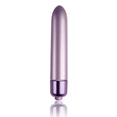 Touch of Velvet Soft Lilac 90mm Bullet Vibrator showcasing its sleek design for precise stimulation.
