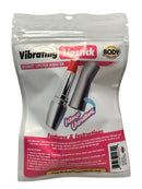 Discreet Lipstick Vibrator packaging showcasing features and instructions for powerful, compact stimulation.