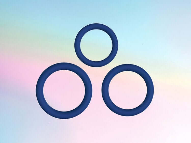 Triple Grip Cock Ring Set – Customizable Pleasure in 3 Sizes