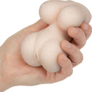ANIME Stroker Trixie Pussy Vanilla in hand, showcasing ultra-soft Pure Skin material and realistic design.