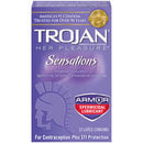 TROJAN HER PLEASURE SENSATIONS ARMOR SPERMICIDAL 12PK-0