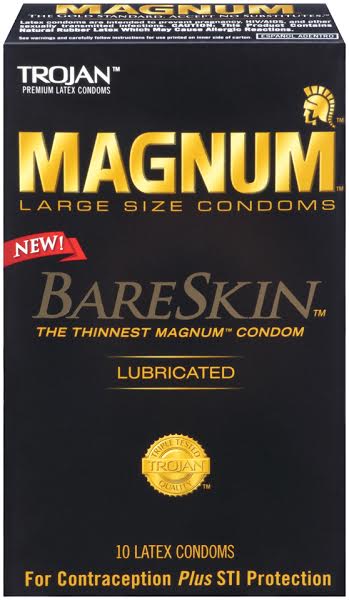 TROJAN MAGNUM BARESKIN 10 PACK-0