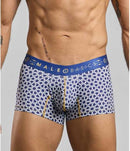 Male Basics Hipster Trunk Stellar Small showcased on a model, featuring a stylish pattern and comfortable fit.