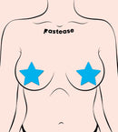 PASTEASE STAR GLOW IN THE DARK NEON TURQUOISE-0