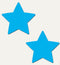 PASTEASE STAR GLOW IN THE DARK NEON TURQUOISE-1