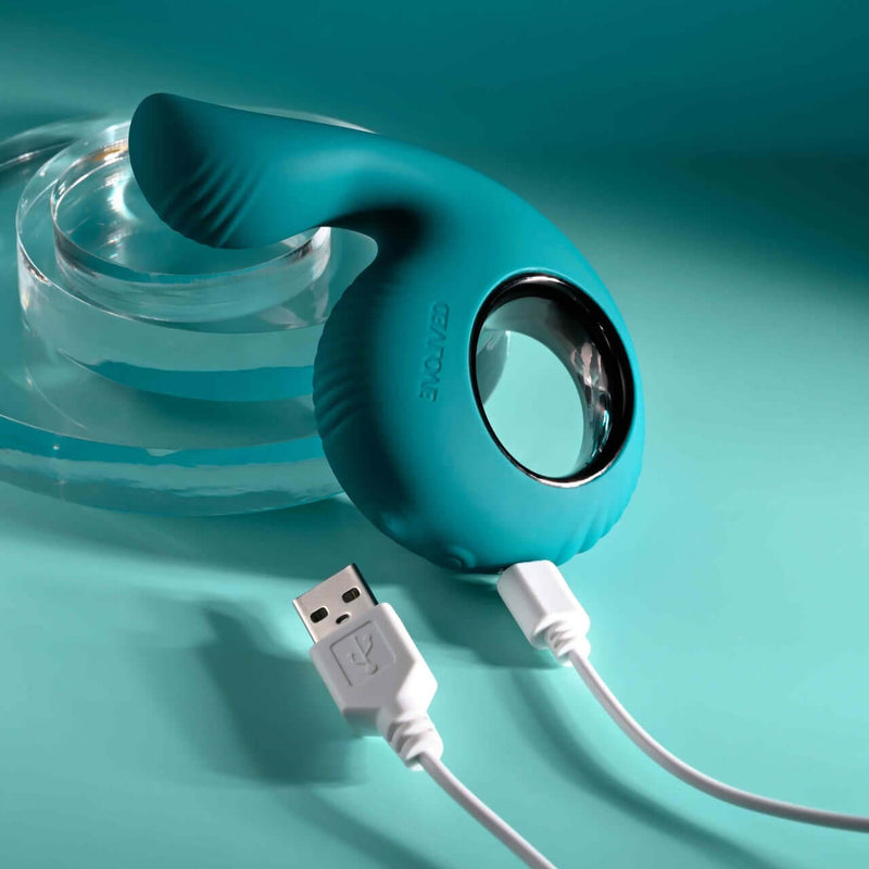 Evolved Thumbs Up Dual Motor Vibe - Waterproof & Rechargeable Vibrator with USB Charging Cable