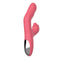 Goddess Heat-Up Tapping Massager Coral by Nasstoys - Dual Stimulator with Vibrating & Tapping Functions in Rabbit Style